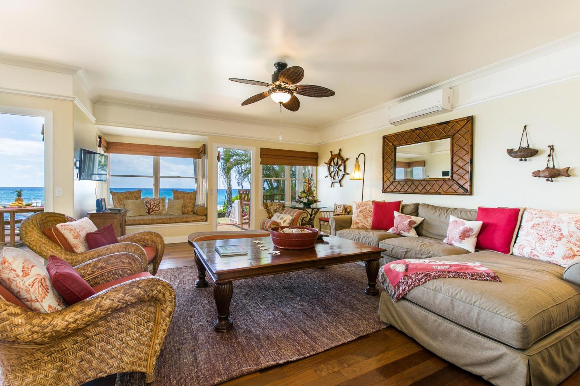 2Br Oceanfront Cottage In Poipu- Alekona Kauai 科洛阿 外观 照片